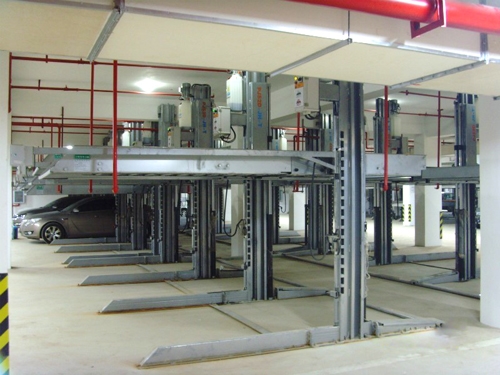 兩柱式家用立體車庫(kù)